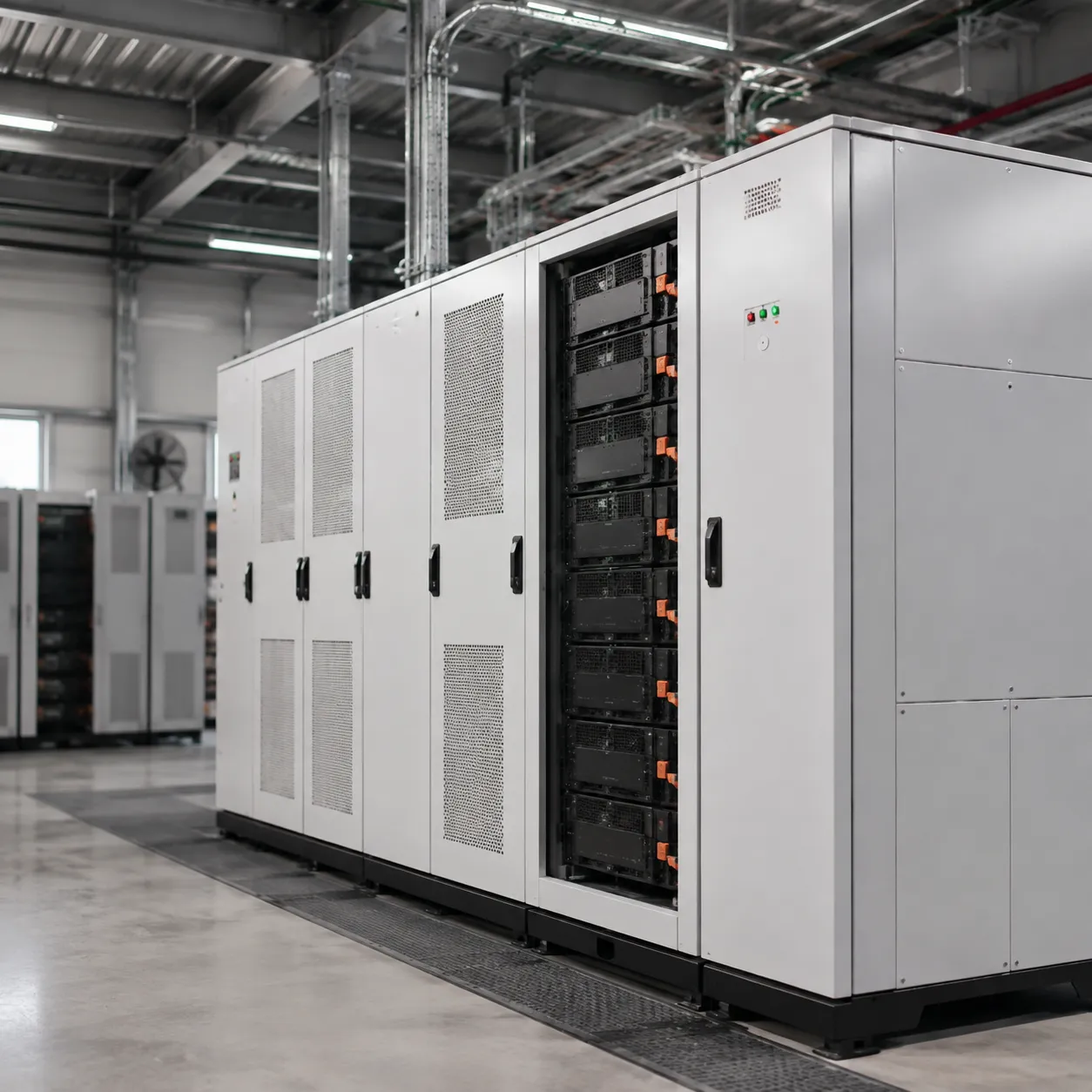 commercial high voltage energy storage cabinet