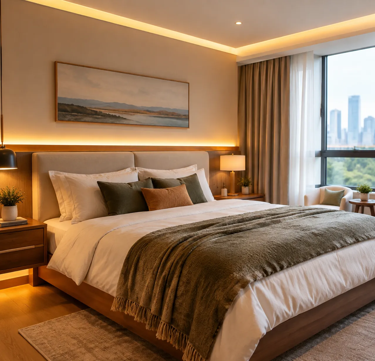 Bedroom LED Lights for Modern Energy Saving Home Decor 4 Custom architectural bedroom LED lighting