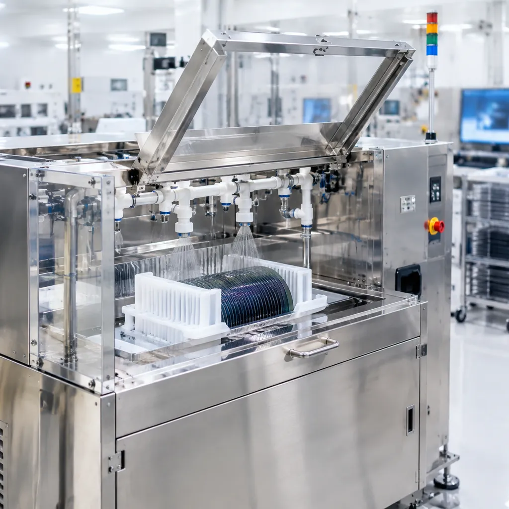Semiconductor quick dump rinse system