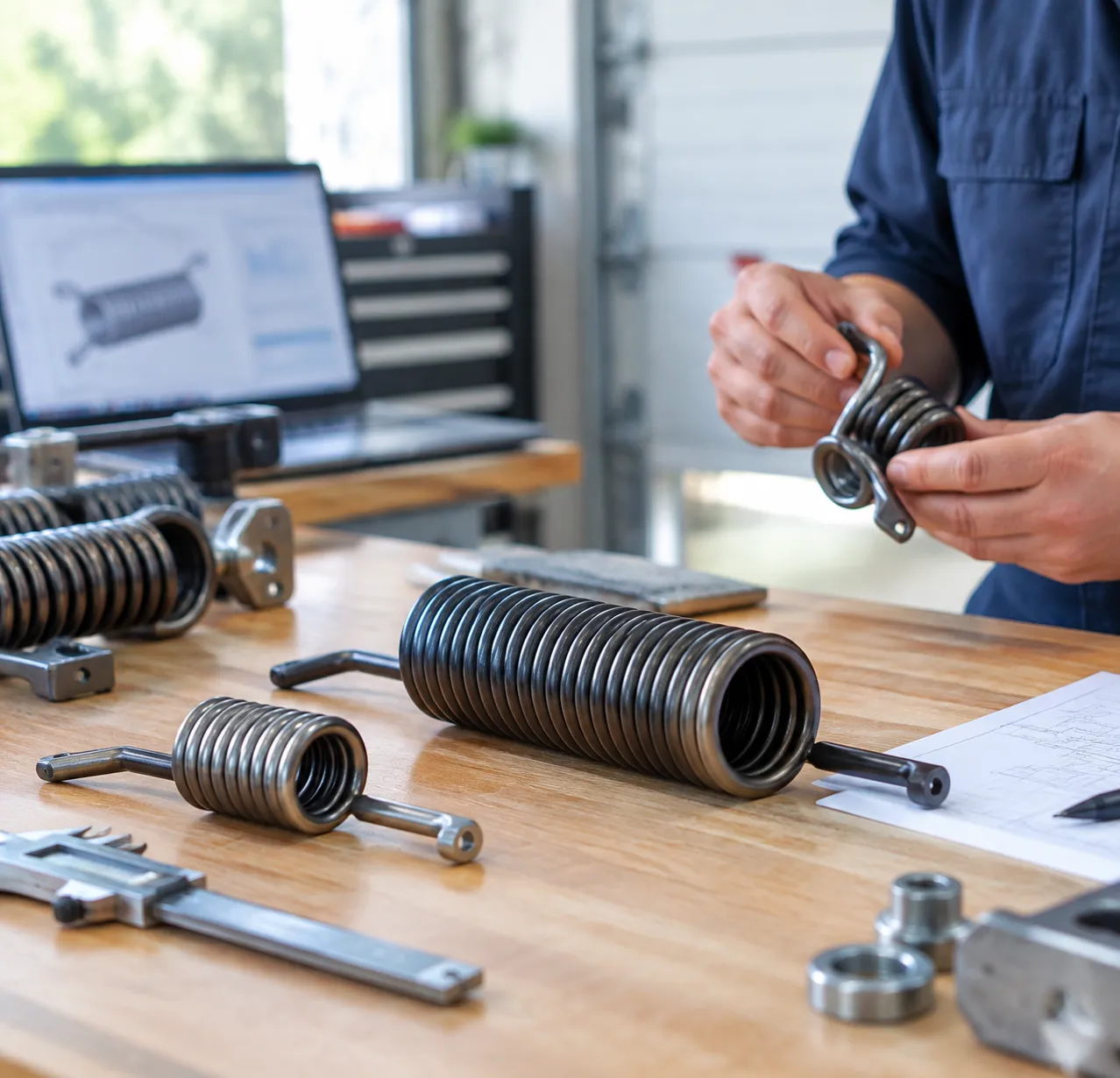 Torsion Spring System Guide Uses Sizing and Safety - Jino mechanical ...
