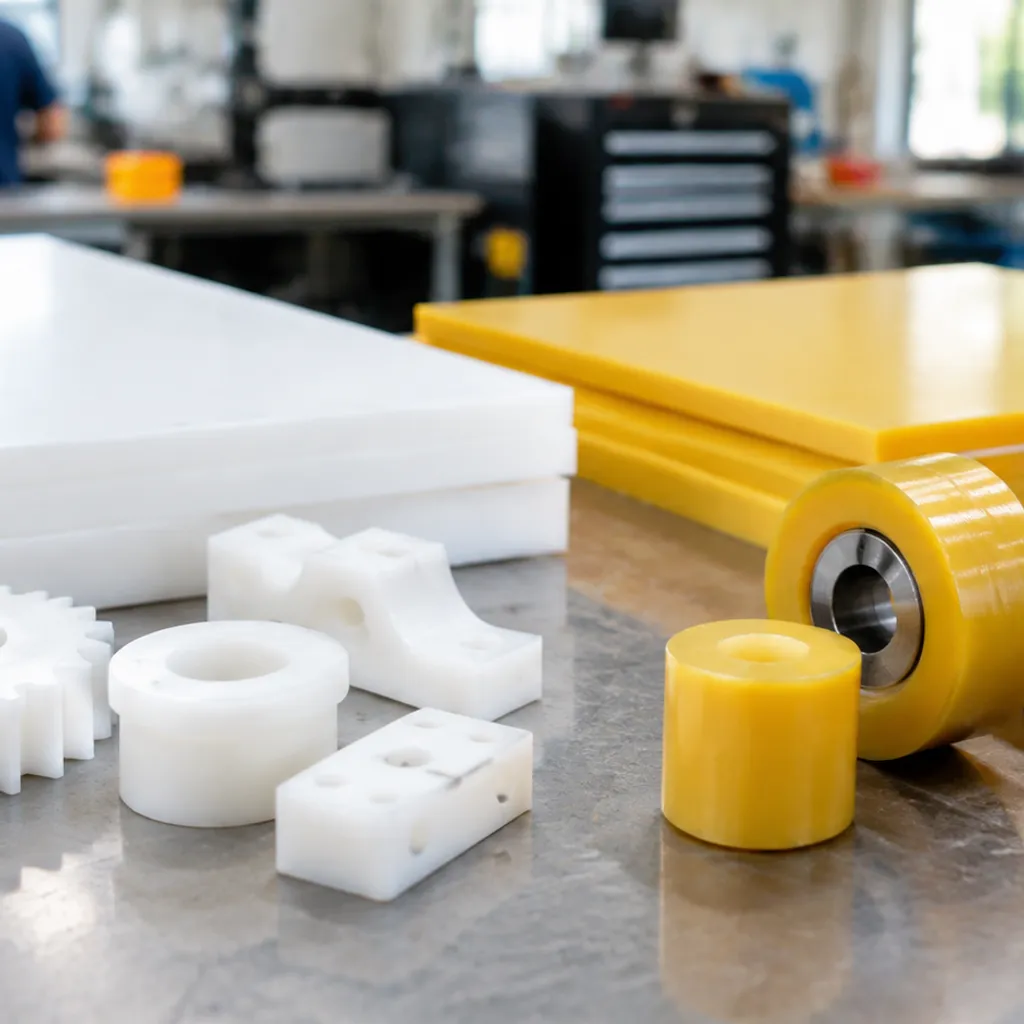 UHMWPE vs Polyurethane custom fabrication