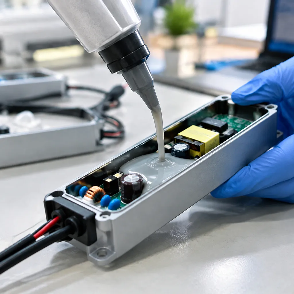 Epoxy Potting for LED Drivers Key Risks and Best Practices
