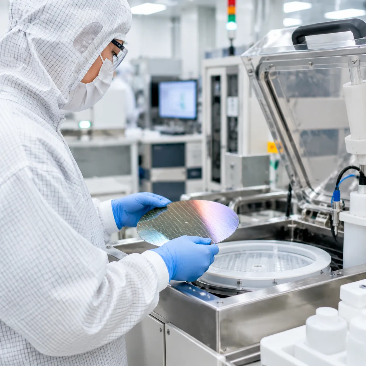Silicon wafer substrate cleaning equipment