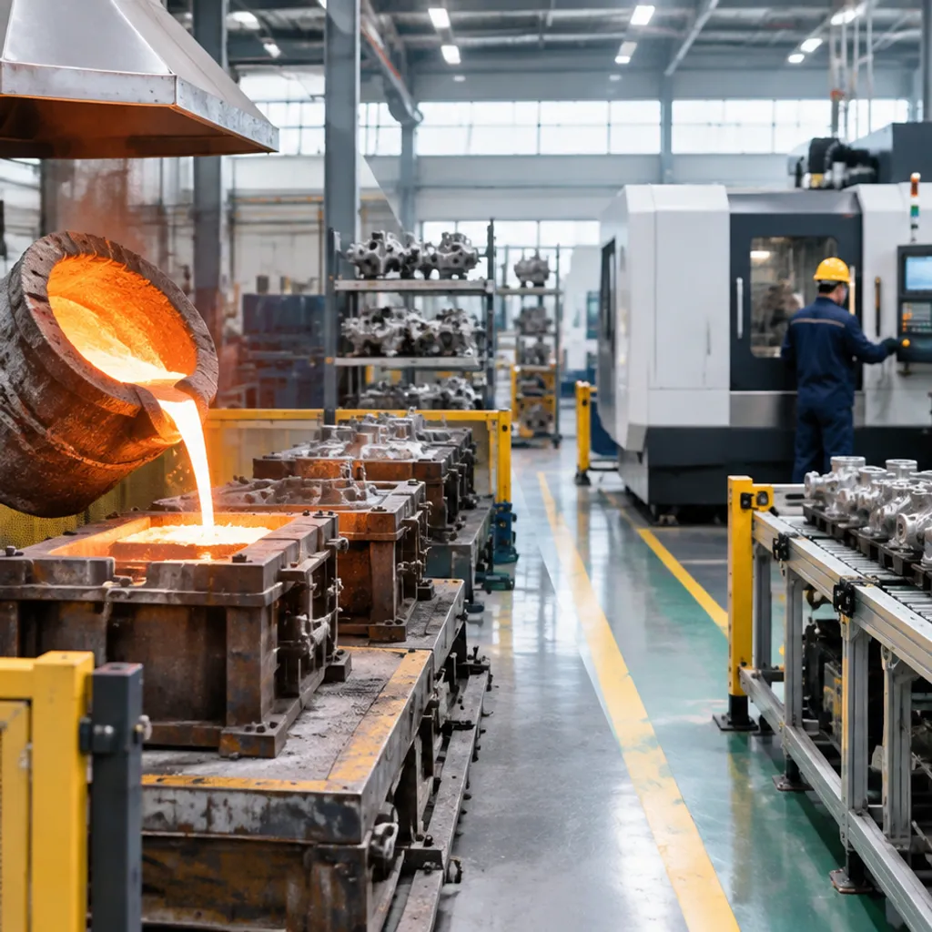 Investment casting manufacturing comparison