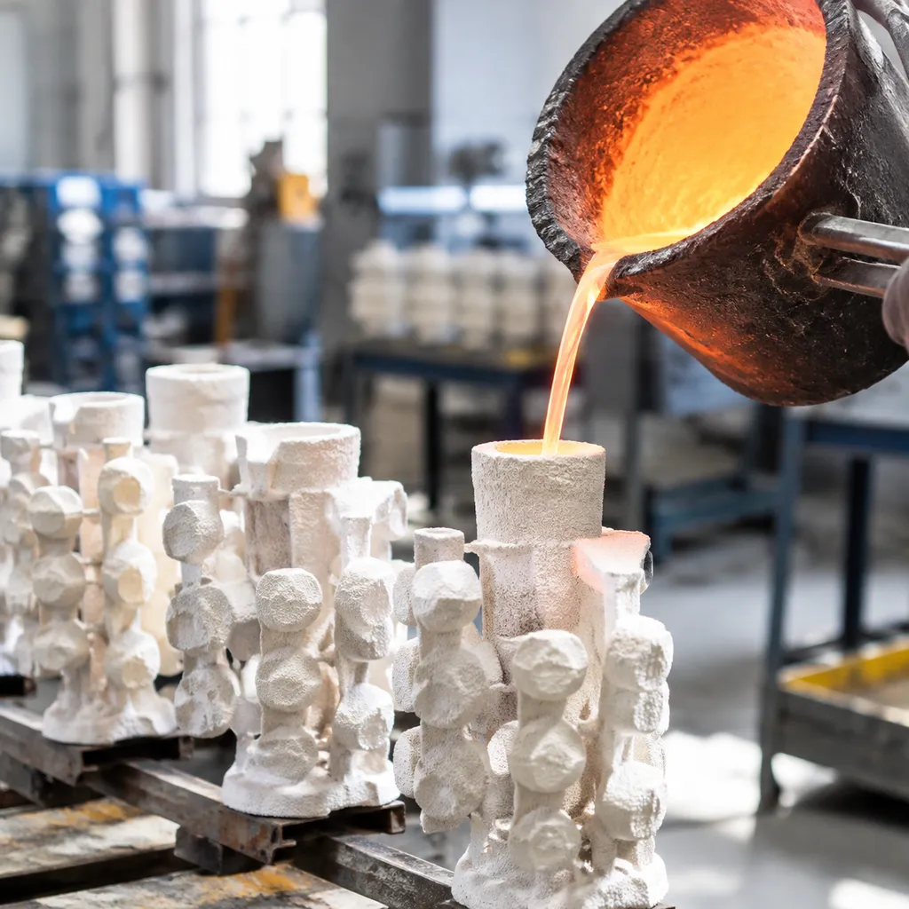 Silica sol investment casting process