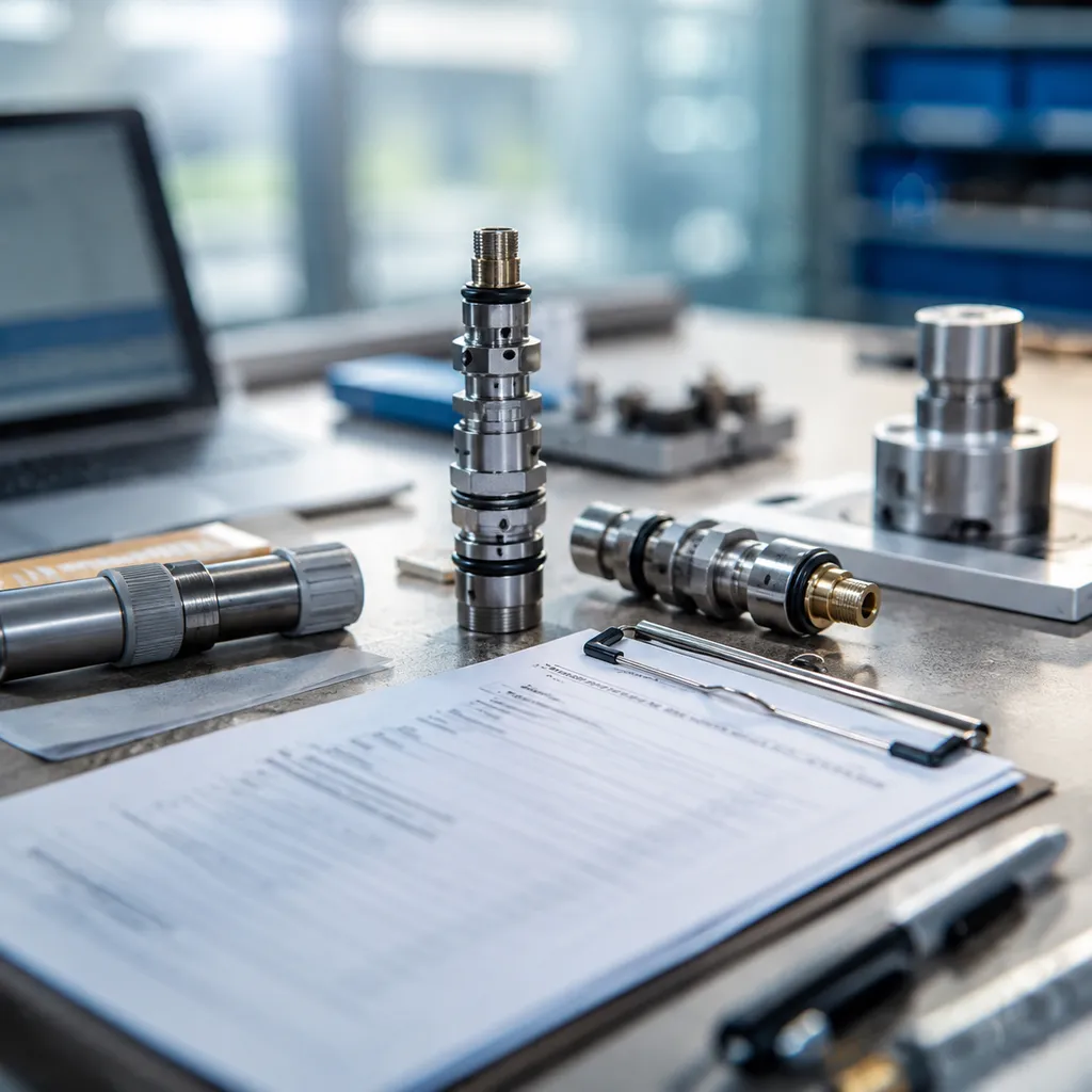 Filling valve stem specifications RFQ checklist